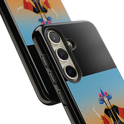 Colorful Dancer Phone Case – Vibrant Grace & Cultural Elegance