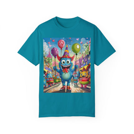 Monster Parade Madness Unisex Garment-Dyed T-shirt