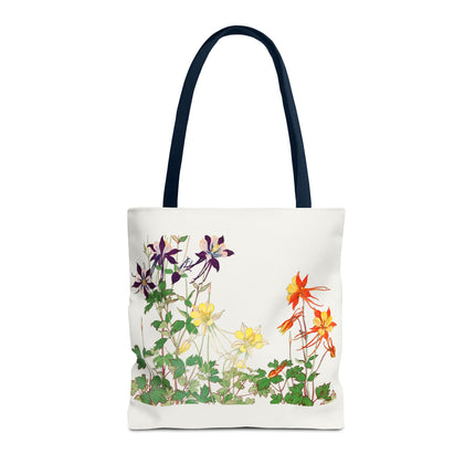 Aquilegia Flower by Tanigami Kônan Tote Bag (AOP)