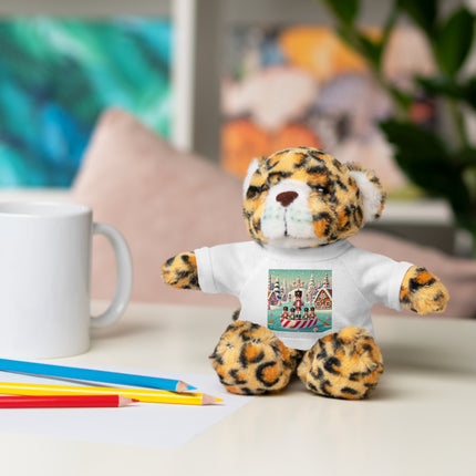 Nutcracker Candy-Striped Adventure Stuffed Animals with Tee