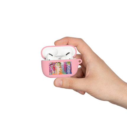 Golden Wisteria Elegance AirPods and AirPods Pro Case