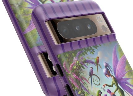 Lavender-Winged Fairy Phone Cases