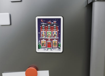 A Christmas Eve Celebration Die-Cut Magnets (5 Sizes)