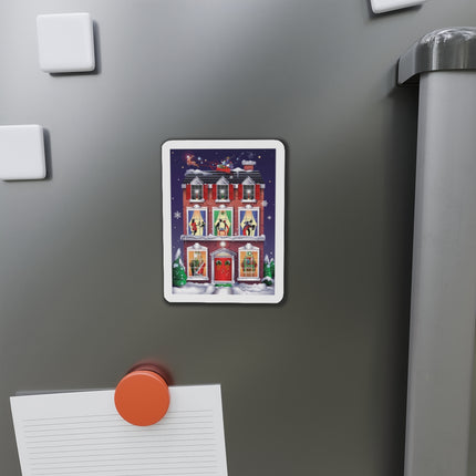 A Christmas Eve Celebration Die-Cut Magnets (5 Sizes)