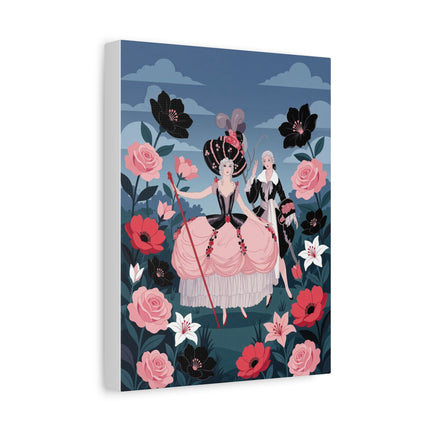 🌹🎭 The Rose Masquerade Promenade Placemat – Art Deco Floral Elegance