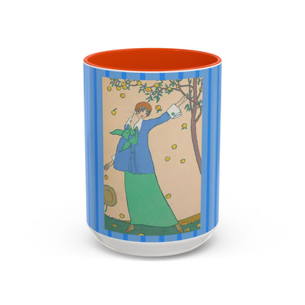 Le Verger by Georges Lepape Colorful Mugs (11oz, 15oz)