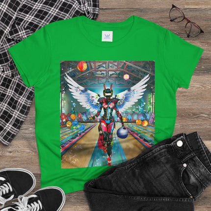 Samurai Robot Angels Cotton Tee