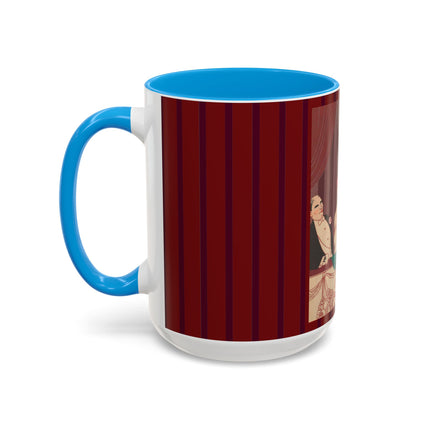 La Loge by George Barbier Colorful Mugs (11oz, 15oz)