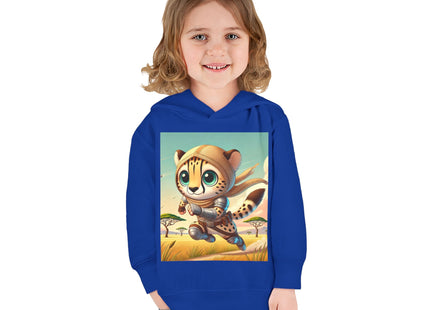 Swift Cheetah Toddler Pullover Fleece Hoodie