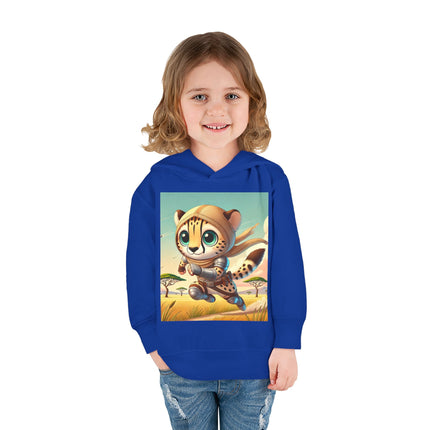 Swift Cheetah Toddler Pullover Fleece Hoodie