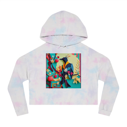 Curious Crow Women’s Cropped Hooded Sweatshirt