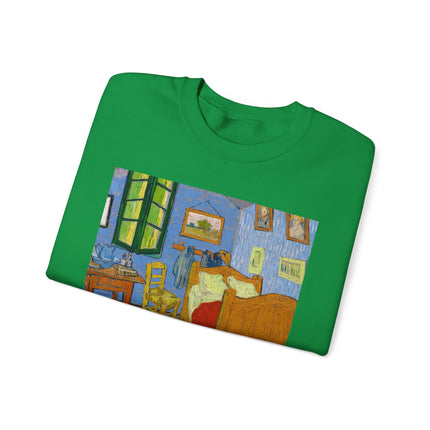 The Bedroom by Vincent van Gogh Heavy Blend™ Crewneck Sweatshirt