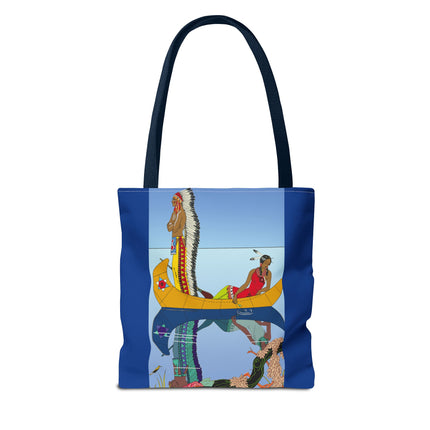 Le long du Missouri by George Barbier Tote Bag