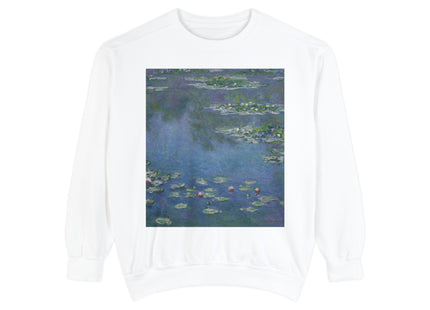 Water Lilies by Claude Monet Unisex Garment-Dyed Sweatshirt