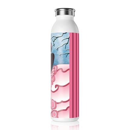 Winter Rose Empress Slim Water Bottle
