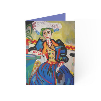 A Mulher by Amadeo de Souza-Carosa Greeting Cards (1, 10, 30, and 50pcs)