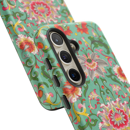 Colorful Floral Pattern by Owen Jones Phone Cases