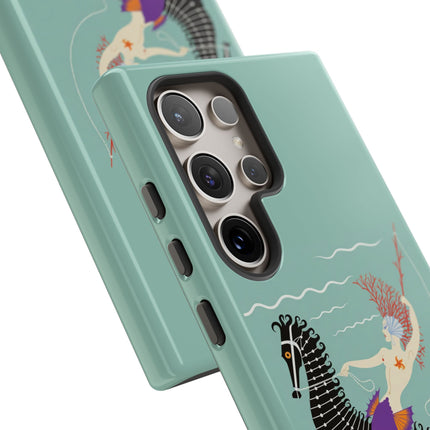 Mermaid on Seahorse Phone Case – Mythic Ocean Grace