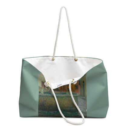 La Fontaine, Saint-Paul De Vence by Henri Le Sidaner Weekender Bag