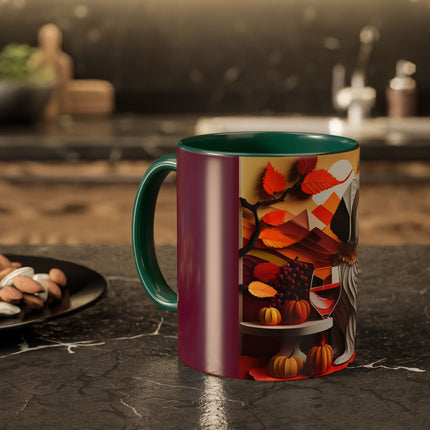 Shih Tzu at an Autumn Colorful Mugs (11oz, 15oz)