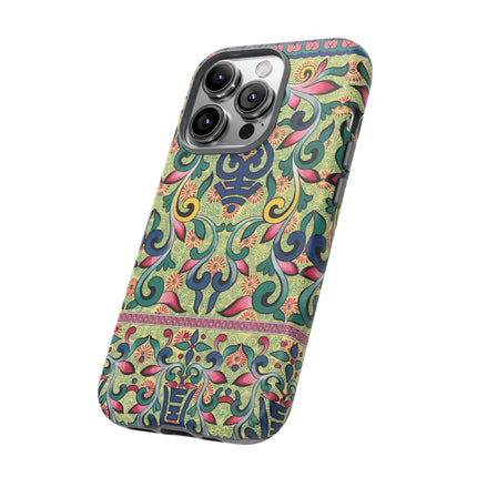 Colorful Flower Pattern by Owen Jones Phone Cases
