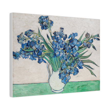 Irises by Vincent Van Gogh Matte Canvas, Stretched, 0.75"