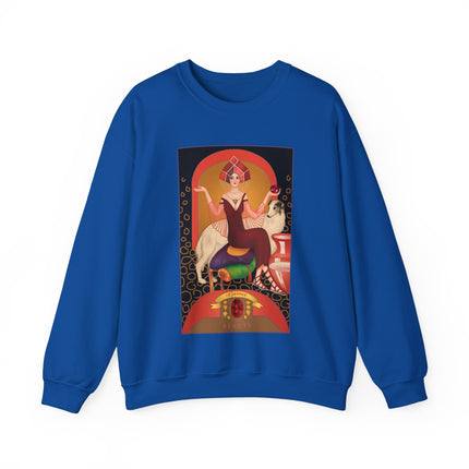 January & Garnet (from the Gem Series) by Sofia Chiostri Heavy Blend™ Crewneck Sweatshirt