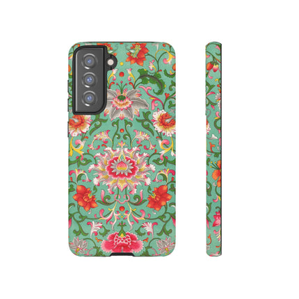 Colorful Floral Pattern by Owen Jones Phone Cases