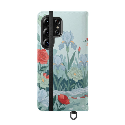 🌹💌 The Secret Rose Garden Courtship Flip Case – Art Deco Floral Romance