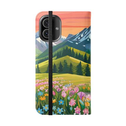 🦓🛴 Stripes on Wheels Flip Case – Sunny Adventures & Storybook Fun