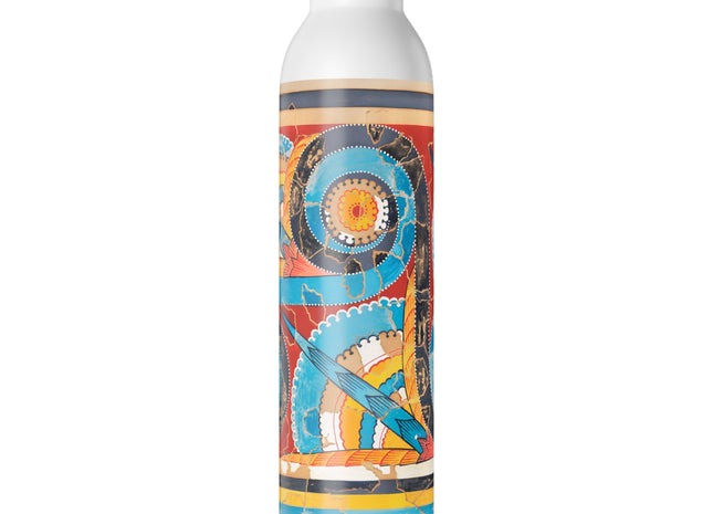Reproduction of S-Spiral Frieze by Emile Gilliéron Slim Water Bottle