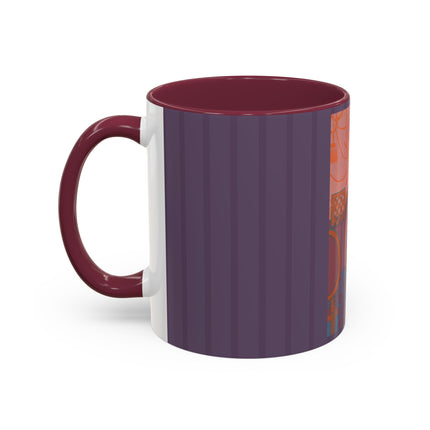 L’Entracte by Georges Lepape Colorful Mugs (11oz, 15oz)