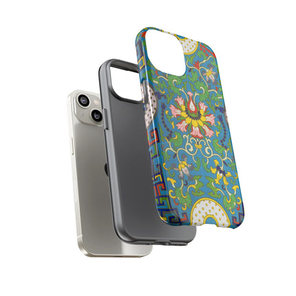 Chinese Floral Illustration by Owen Jones Phone Cases