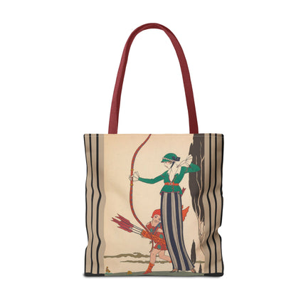 L'Arc Rouge by George Barbier Tote Bag