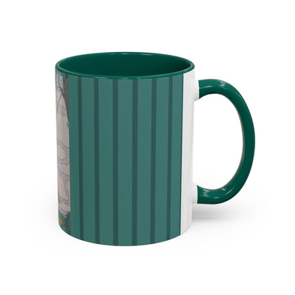 La balançoire by Georges Lepape Colorful Mugs (11oz, 15oz)