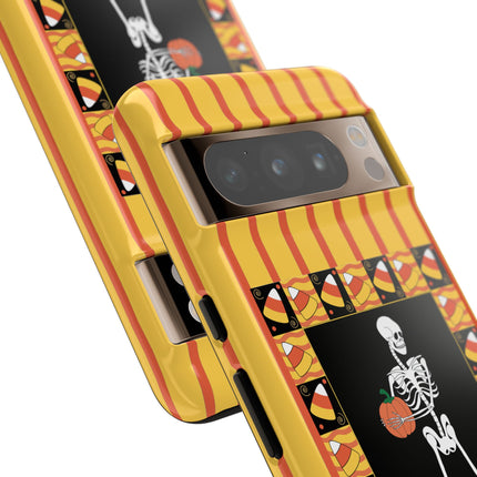 Candy Corn Skeleton Phone Cases