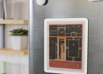 Pompeii Walls Pl.04 by Victor Steeger Die-Cut Magnets (5 Sizes)