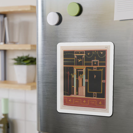 Pompeii Walls Pl.04 by Victor Steeger Die-Cut Magnets (5 Sizes)