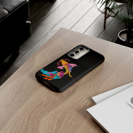 Golden Koi Phone Case – Lucky Swim & Vibrant Fortune