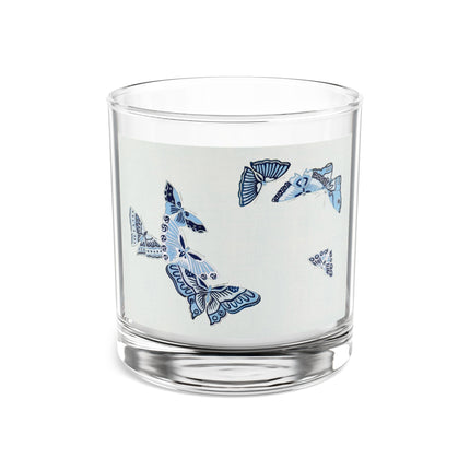 One Thousand Butterflies Rocks Glass, 10oz