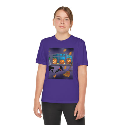 Whimsical Halloween Mischief Youth Competitor Tee