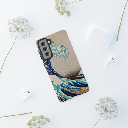 The Great Wave off Kanagawa by Katsushika Hokusai Phone Cases