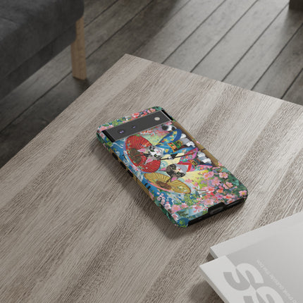 Kimono Kitties Phone Cases