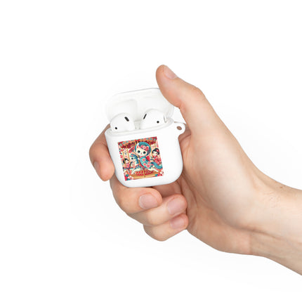 Geisha Kitten's Enchanted Carousel Ride AirPods and AirPods Pro Case