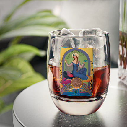December & Tanzanite (from the Gem Series) by Sofia Chiostri Whiskey Glass