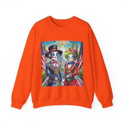 Cyber Punk Warrior Robots Unisex Heavy Blend™ Crewneck Sweatshirt