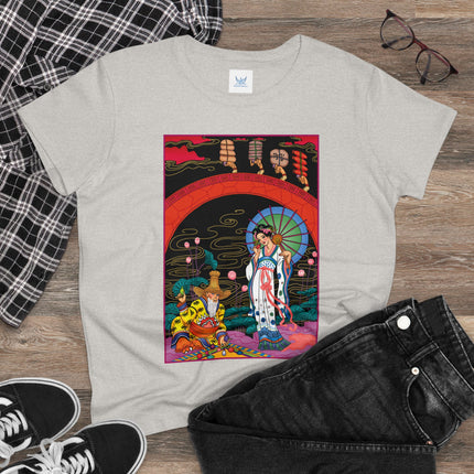 The Romance of Perfume by George Barbier Women's Midweight Cotton Tee