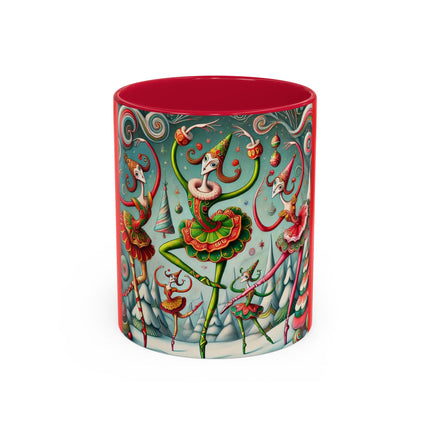 Christmas Ballet of the Absurd Colorful Mugs (11oz, 15oz)