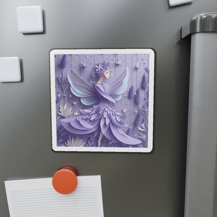 Lavender Fairy Die-Cut Magnets (4 Sizes)
