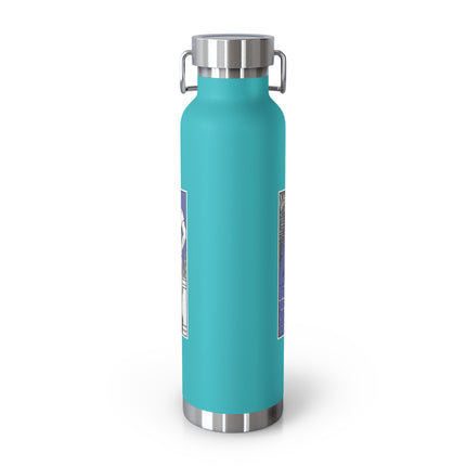 Coastal Elegance Copper Vacuum Insulated Bottle, 22oz